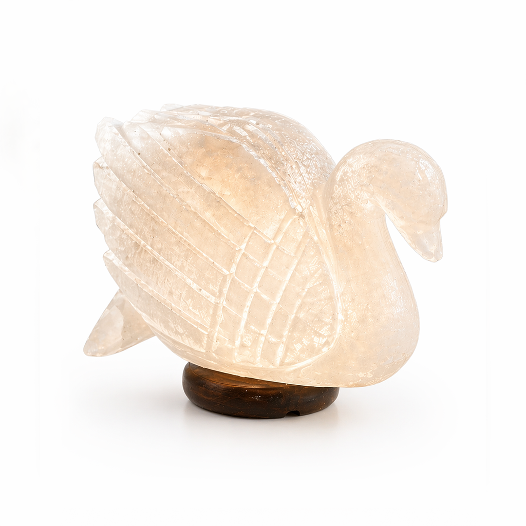 Himalayan Salt Lamp – Hand-Carved Crystal Elegance
